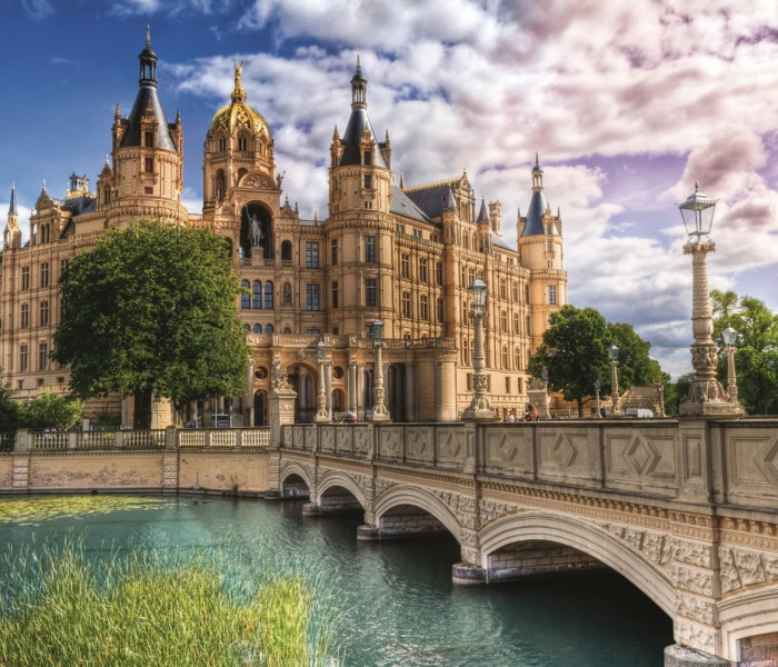 Puzzle - Trefl - Castel pe insulă