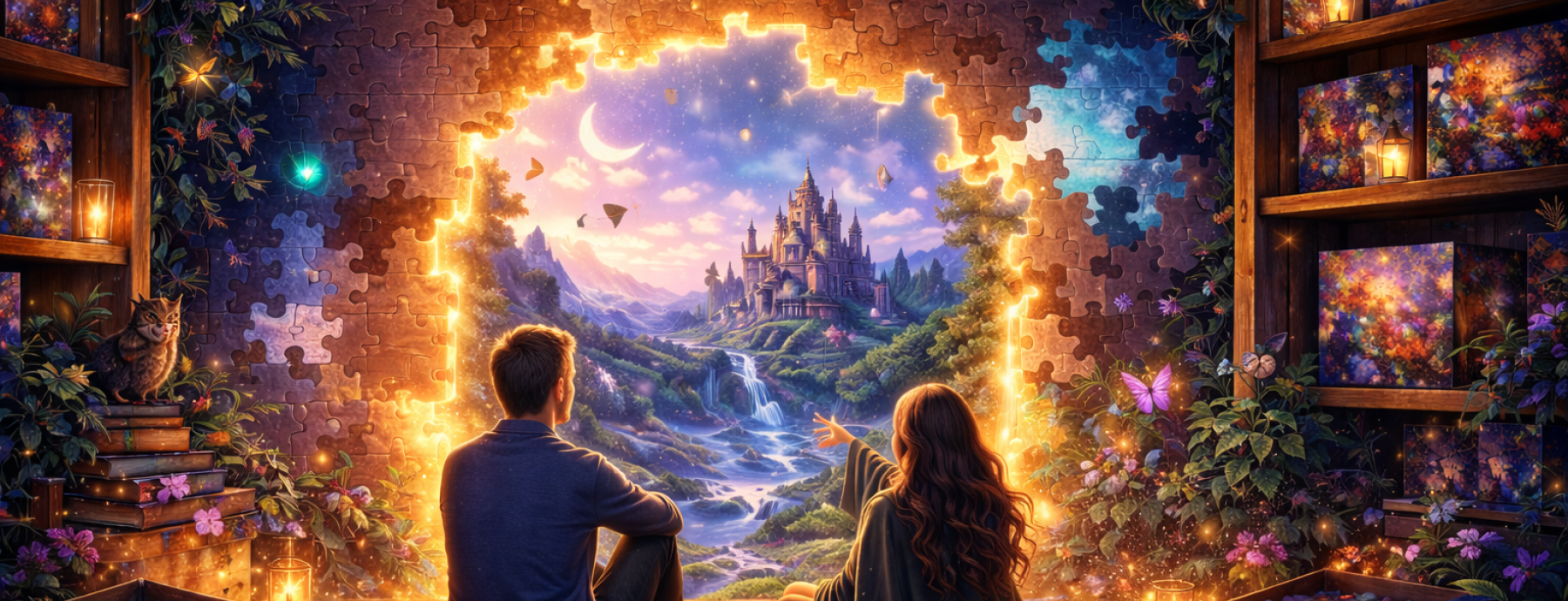 Puzzle care deschid lumi noi