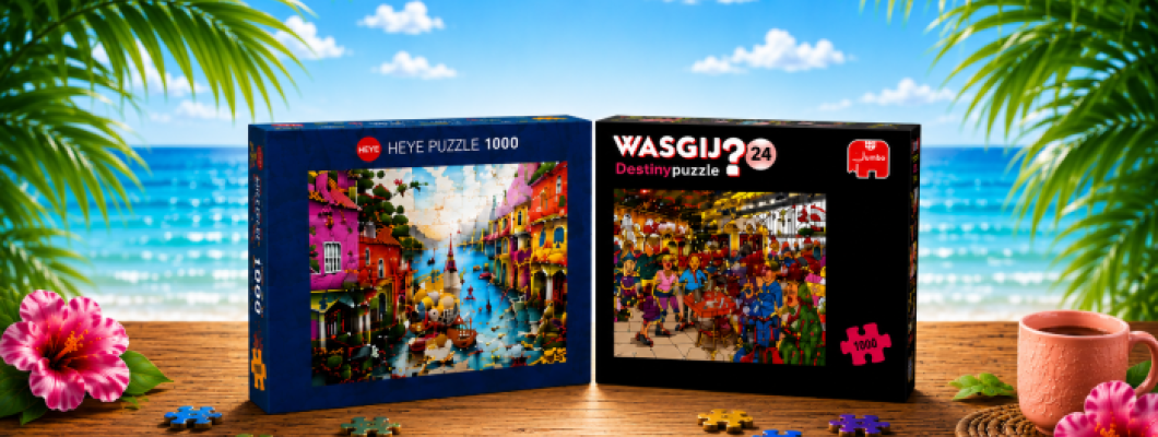 Inspirații puzzle pentru luna iunie: Descoperă universul mărcilor Heye și Jumbo