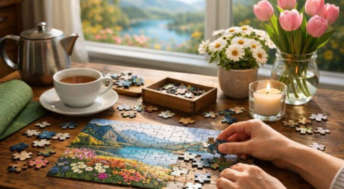 Reset mental de primăvară: Cum puzzle-urile te ajută să te relaxezi după iarnă