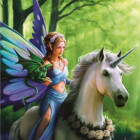 Puzzle - Bluebird - Zână fermecătoare