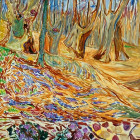 Puzzle - Bluebird - Pădure primăvara