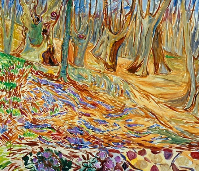 Puzzle - Bluebird - Pădure primăvara