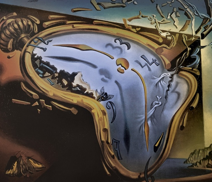 Puzzle - Bluebird - Ceas în momentul primei explozii