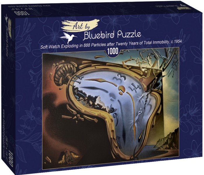 Puzzle - Bluebird - Ceas în momentul primei explozii