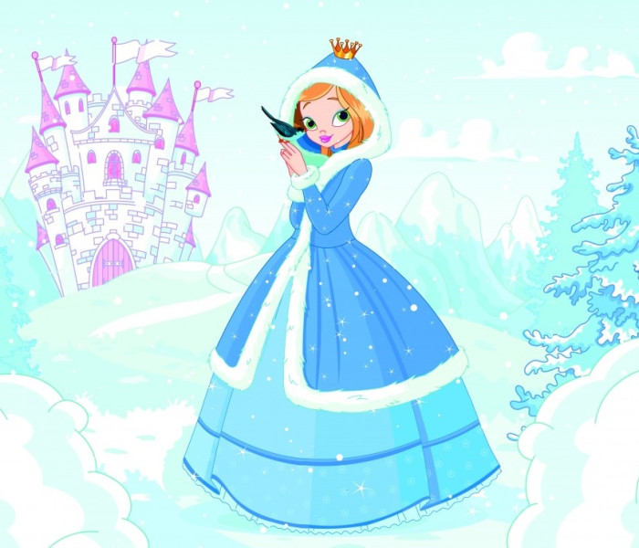 Puzzle - Bluebird - Prințesa de gheață