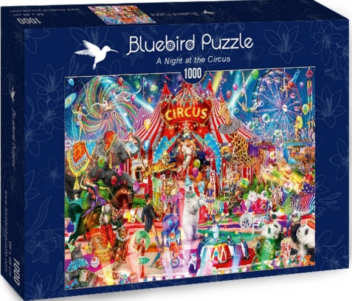 Puzzle - Bluebird - Nočný cirkus