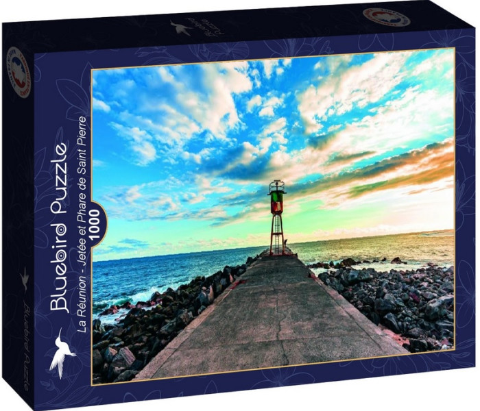 Puzzle - Bluebird - Insula Réunion, far