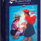 Puzzle - Bluebird - Familie peruană