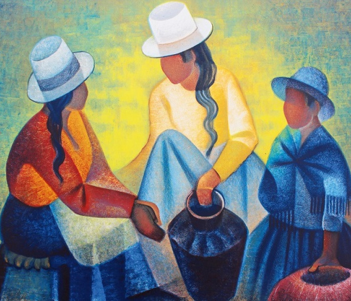 Puzzle - Bluebird - Femei peruane