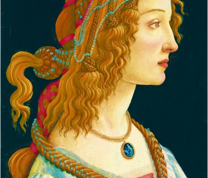 Puzzle - Bluebird - Portret de fată