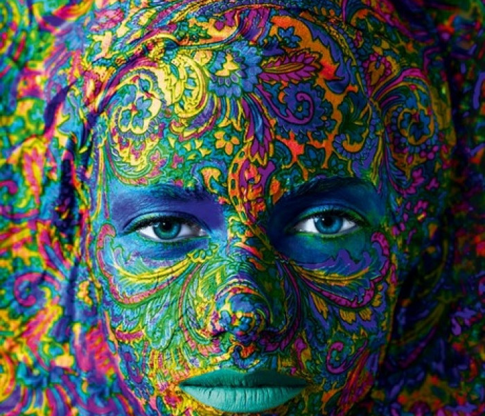 Puzzle - Bluebird - Portret de femeie