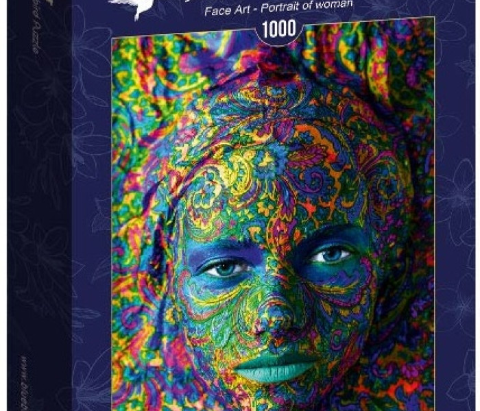 Puzzle - Bluebird - Portret de femeie