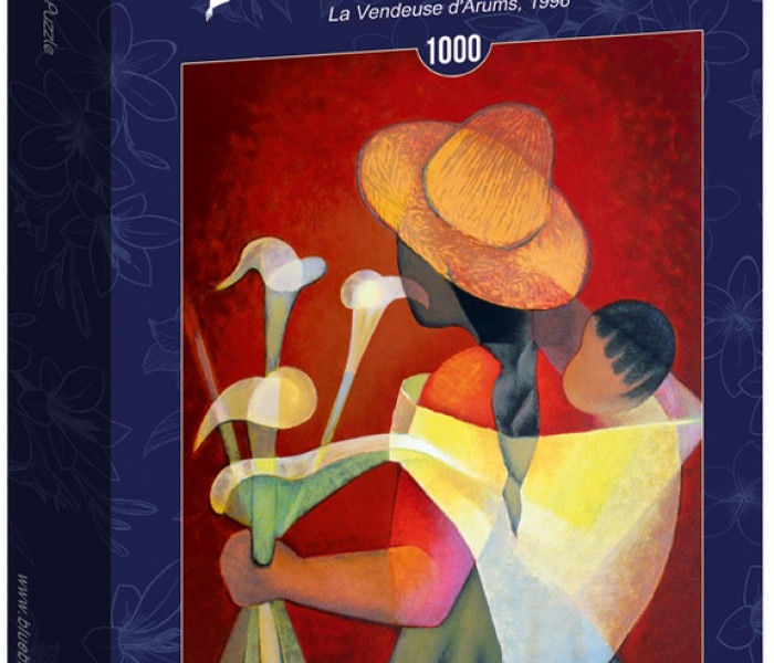 Puzzle - Bluebird - Vânzătoare de flori