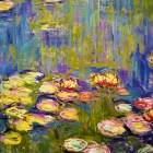 Puzzle - Bluebird - Nenufari în floare