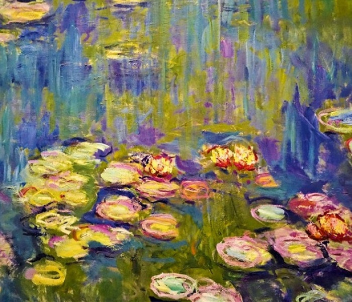 Puzzle - Bluebird - Nenufari în floare