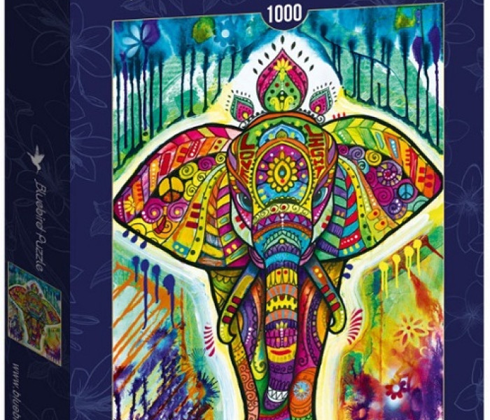 Puzzle - Bluebird - Elefant
