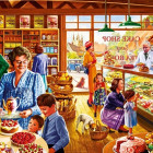 Puzzle - Bluebird - Vechea cofetărie