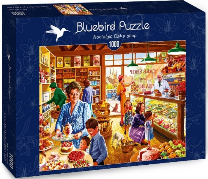 Puzzle - Bluebird - Vechea cofetărie