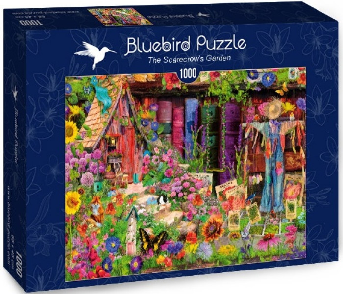 Puzzle - Bluebird - Sperietoare în grădină