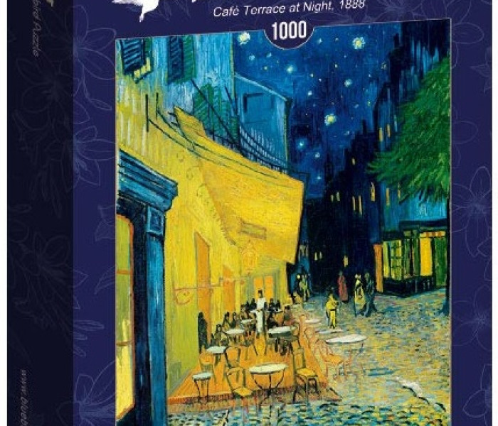Puzzle - Bluebird - Terasa cafenelei noaptea