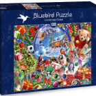 Puzzle - Bluebird - Vianočná guľa