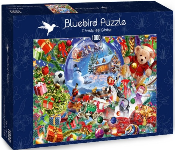 Puzzle - Bluebird - Vianočná guľa
