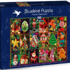 Puzzle - Bluebird - Ornamente de Crăciun