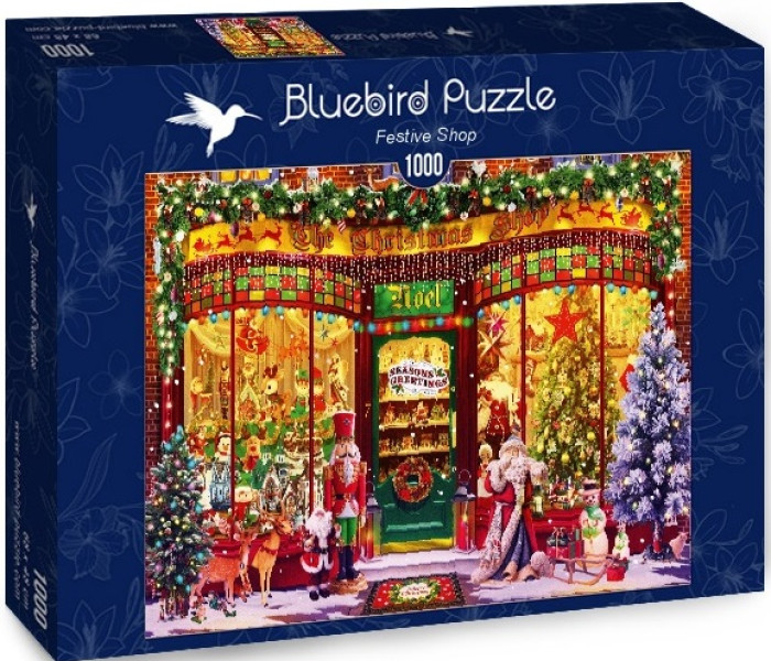 Puzzle - Bluebird - Magazin de Crăciun