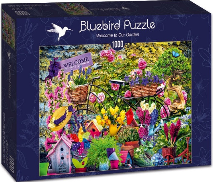 Puzzle - Bluebird - Bine ați venit în grădina noastră