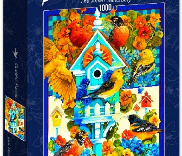 Puzzle - Bluebird - Cuib de păsări