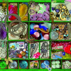 Puzzle - Bluebird - Colecție verde