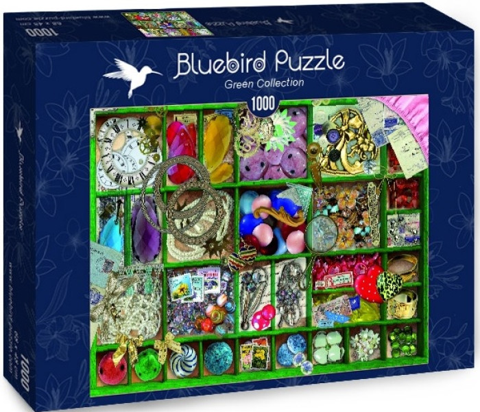 Puzzle - Bluebird - Colecție verde