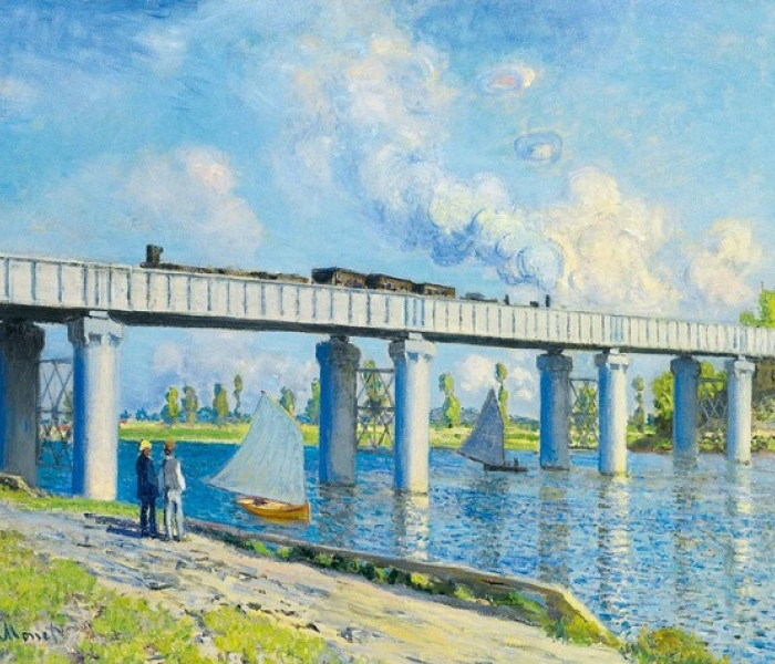 Puzzle - Bluebird - Podul feroviar din Argenteuil