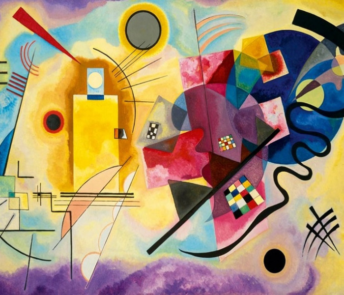 Puzzle - Bluebird - Galben, roșu, albastru