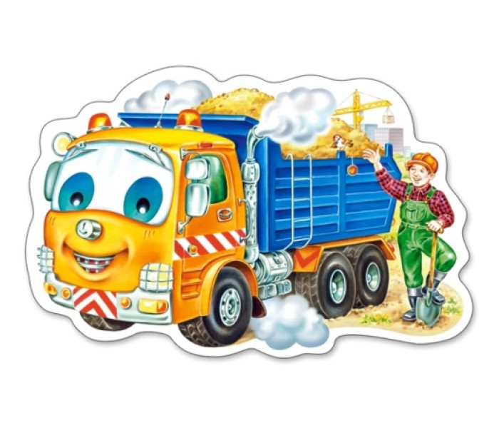 Puzzle - Castorland - Mașină cu încărcătură