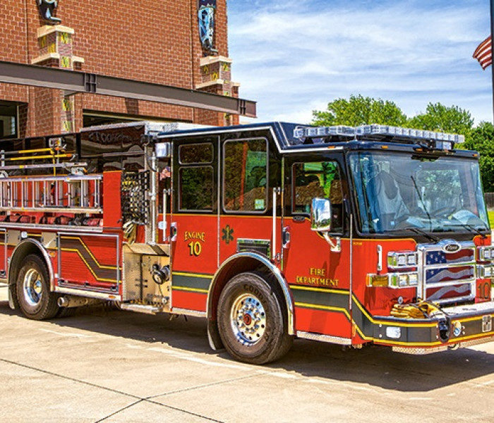 Puzzle - Castorland - Hasičské auto