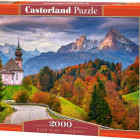 Puzzle - Castorland - Toamnă în Alpii bavarezi