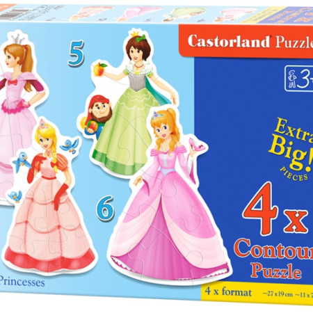 Prințese frumoase - 4 în 1