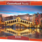 Puzzle - Castorland - Podul Rialto noaptea