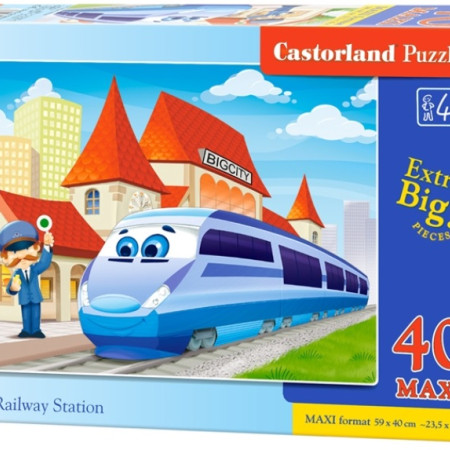 Tren în gară - Maxi