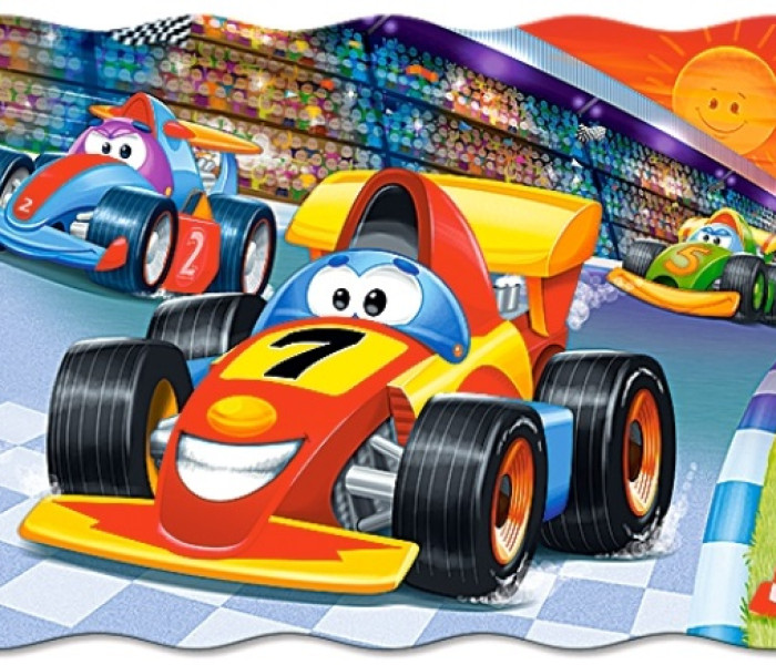 Puzzle - Castorland - Cursa de formule - Maxi