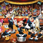 Puzzle - Clementoni - Orchestra Disney - Puzzle panoramic