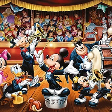 Orchestra Disney - Puzzle panoramic