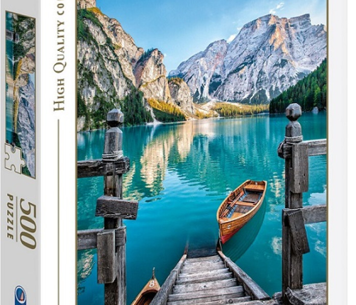 Puzzle - Clementoni - Lacul Braies