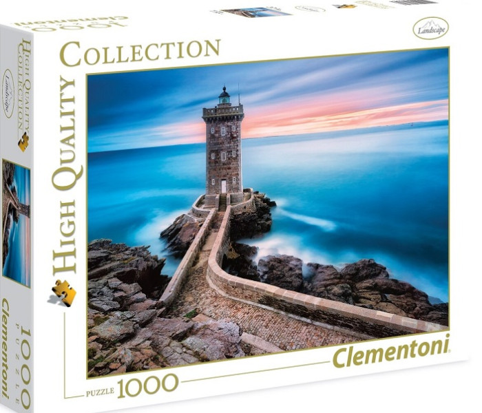 Puzzle - Clementoni - Far în Bretania, Franța