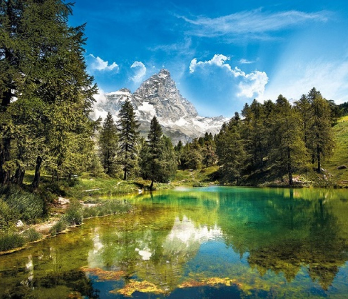 Puzzle - Clementoni - Lacul albastru