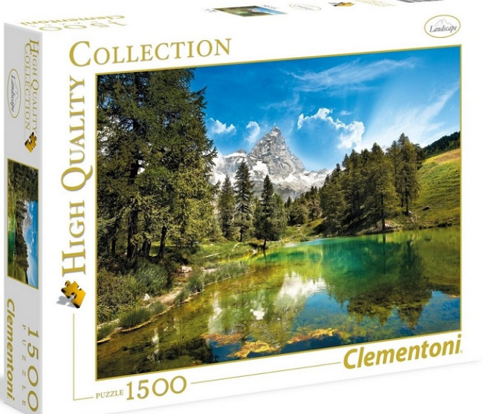 Puzzle - Clementoni - Lacul albastru
