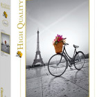 Puzzle - Clementoni - Promenadă romantică la Paris