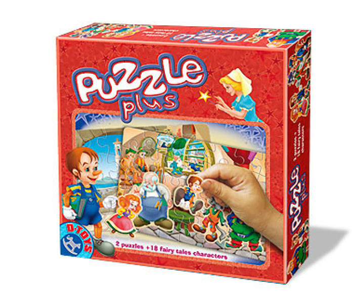 Puzzle - D-toys - Pinocchio - PUZZLE PENTRU COPII
